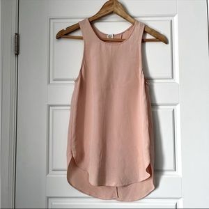 Wilfred 100% Silk Tank sz S